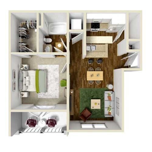 Floorplan - The Metro Apartments