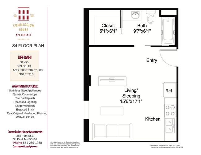 Floorplan - Commission House
