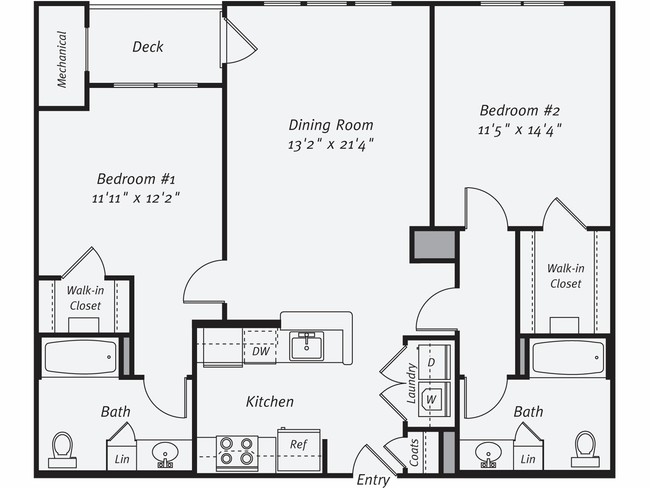 Floorplan - Avalon at the Hingham Shipyard