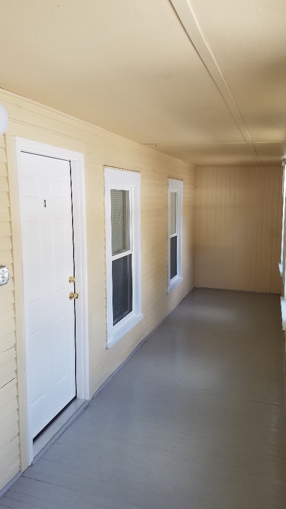 Door to unit/ enclosed porch - 66 Summer St