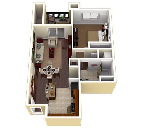 Floorplan - Triana Apartments