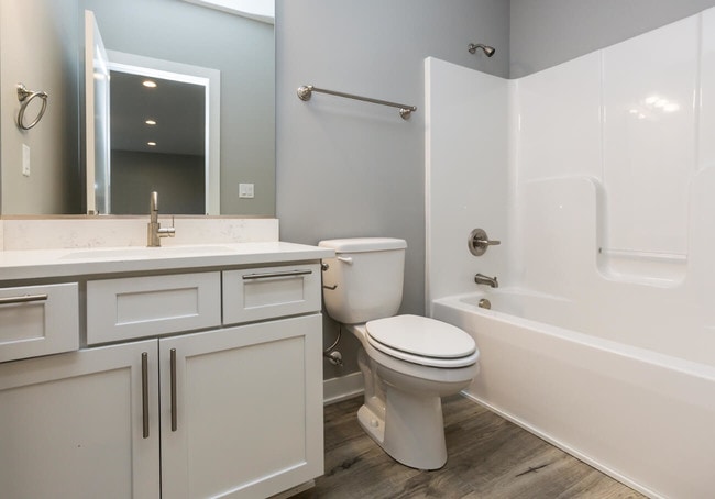 basement bathroom - 615 SE Tallgrass Ln