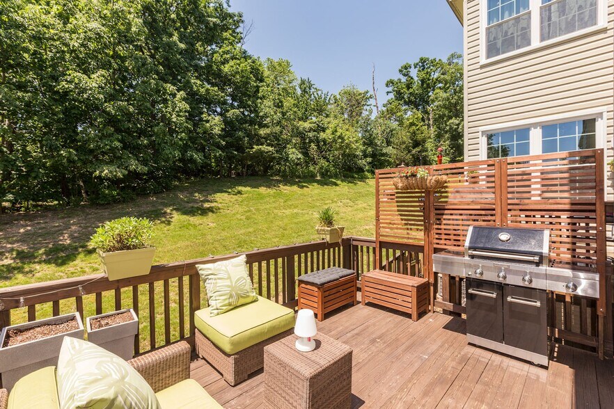 Back Deck/Patio & View - 5742 Governors Pond Cir