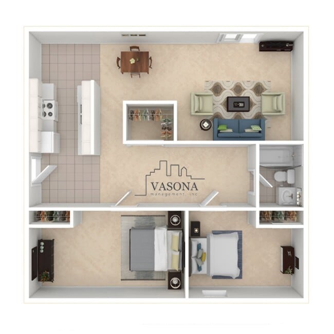 Floorplan - St Moritz Apartments