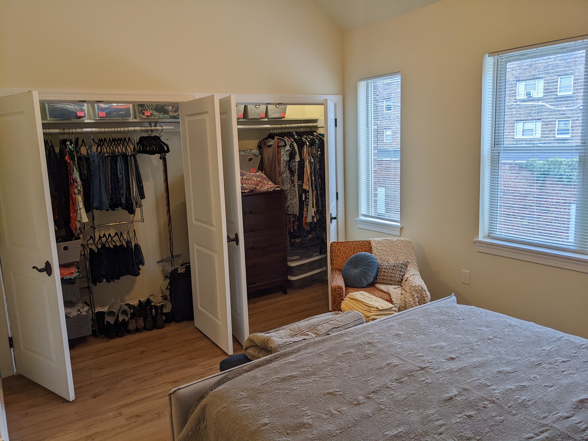 2/3 Closets in Master Bedroom - 225 W Pastorius St