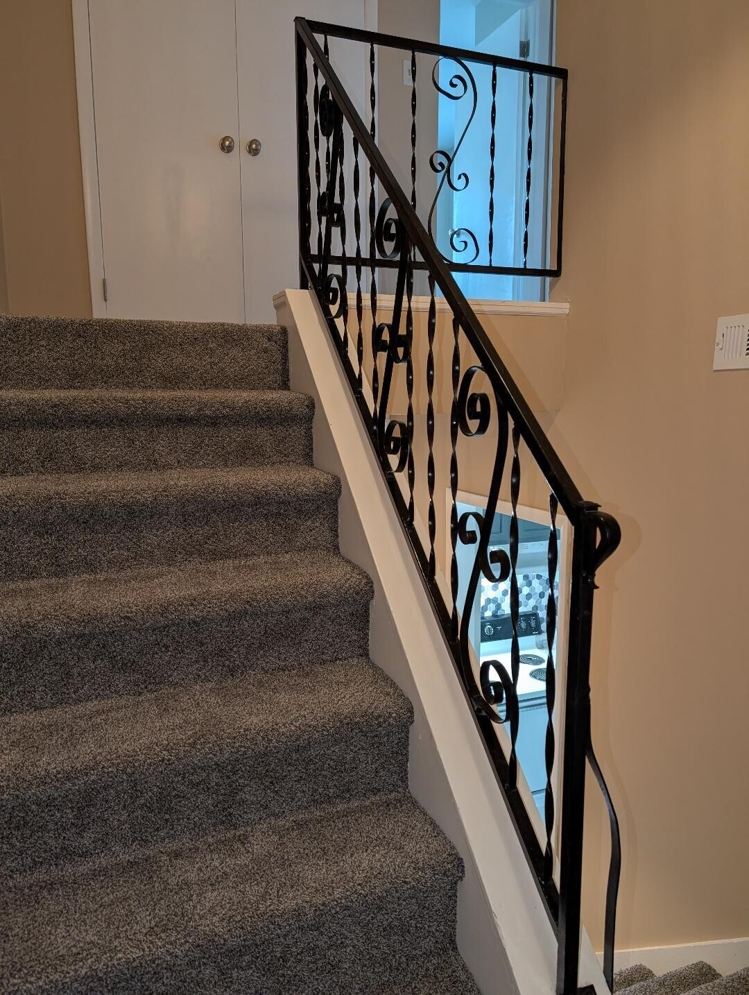 Stairs to Bedrooms - 105 Windy Cir