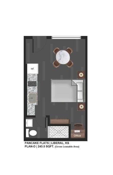 Interior Photo - Pancake Flats in Liberal