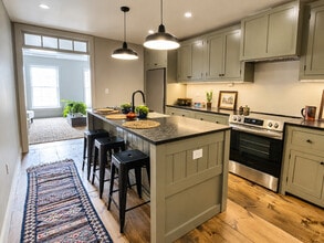 Custom Kitchen with Island - The Granite Building