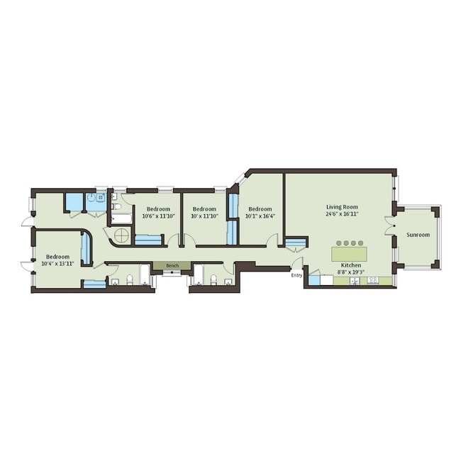 Floorplan - 5118  S. Greenwood