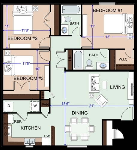 Floorplan - Paseo at Mission Trails