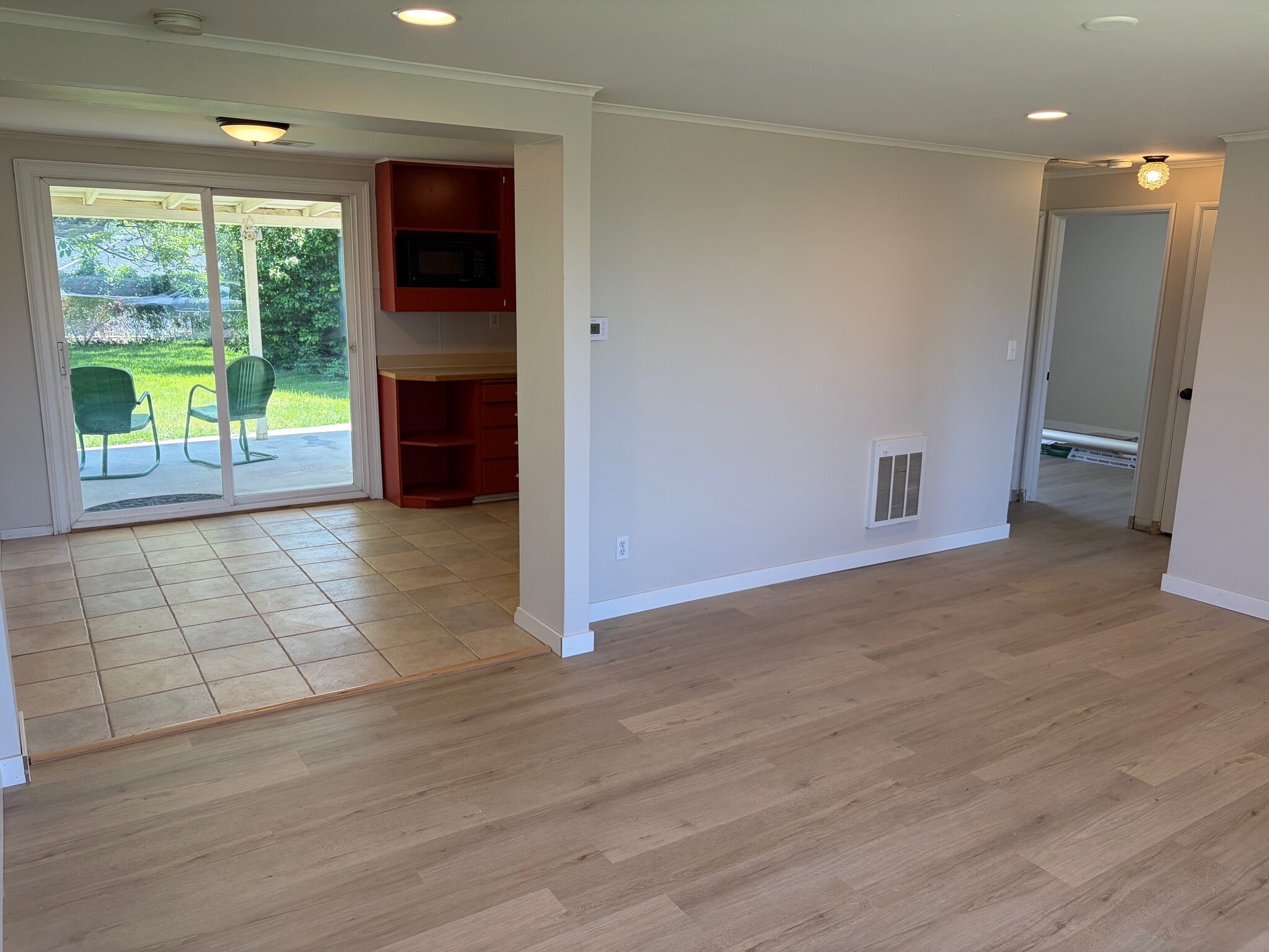 Living Room Looking into the Kitchen - 705 S Ione St