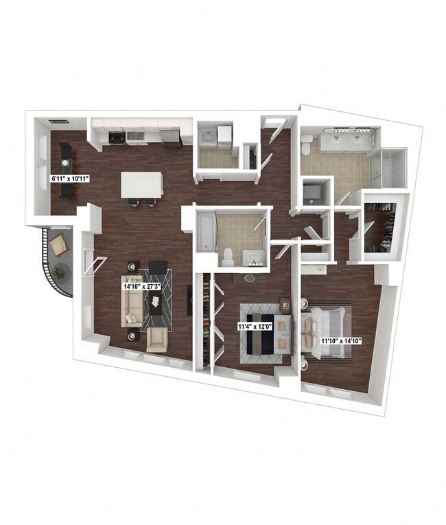 Floorplan - The Woodley