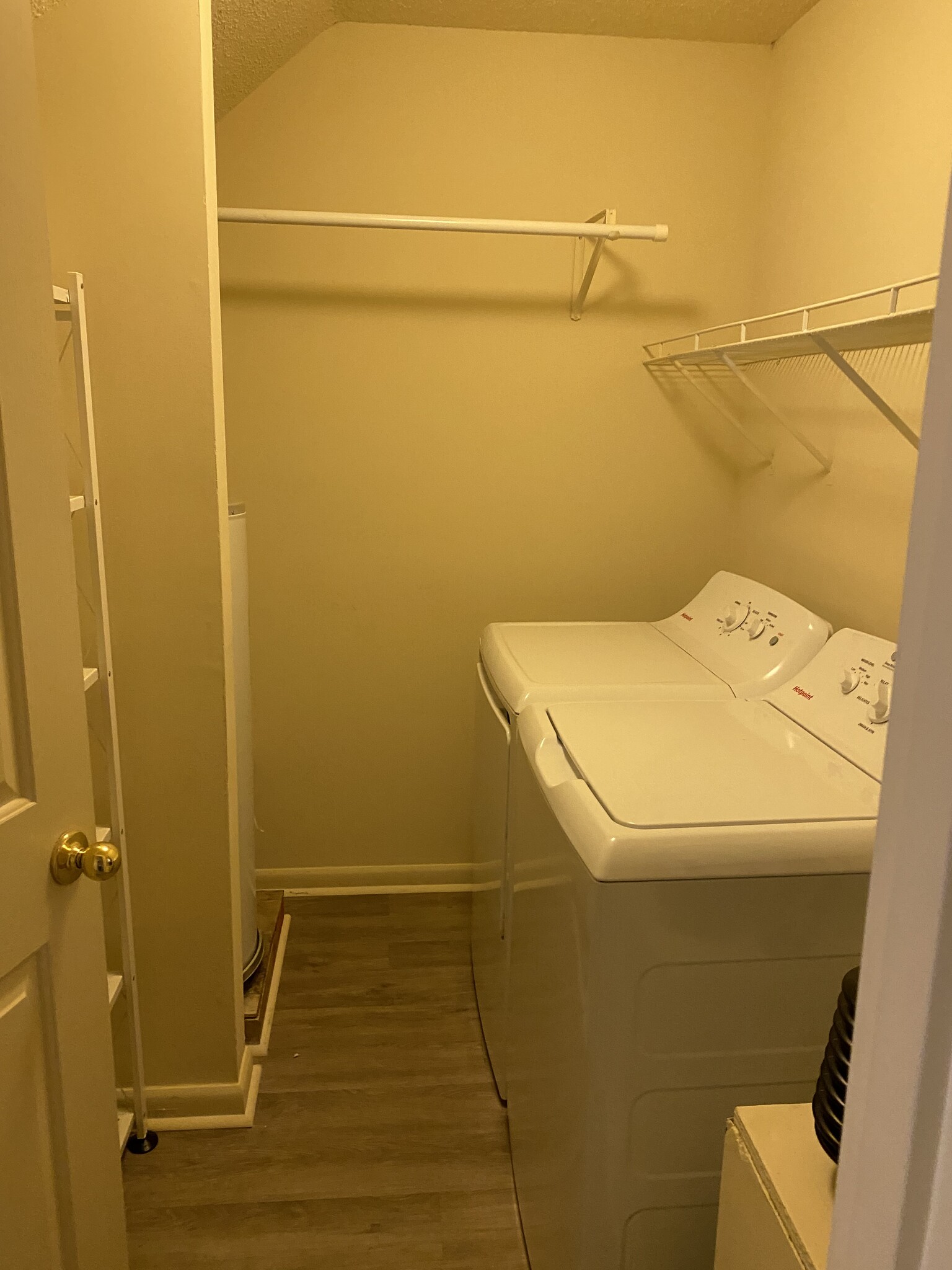 Laundry room with full sized washer & dryer - 102 Michael Dr