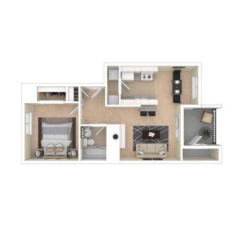 Floorplan - Argyle Apartment Homes