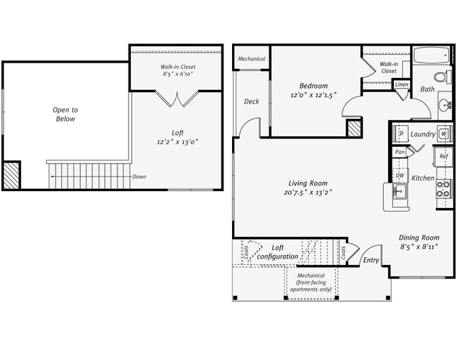 Floorplan - Avalon at Bedford Center