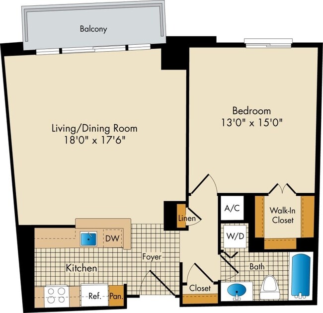 Floorplan - The Metropolitan