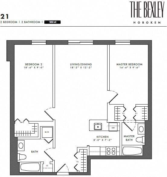 Floorplan - The Bexley