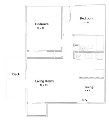 2BR/1BA - Tusculum View