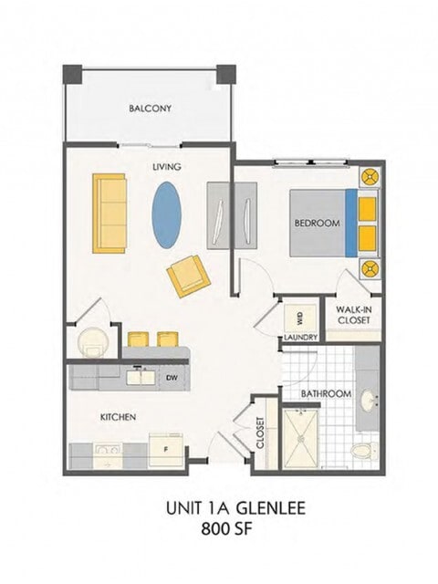 The Glenlee | 1 bed / 1 bath - The Sovana at Stuart