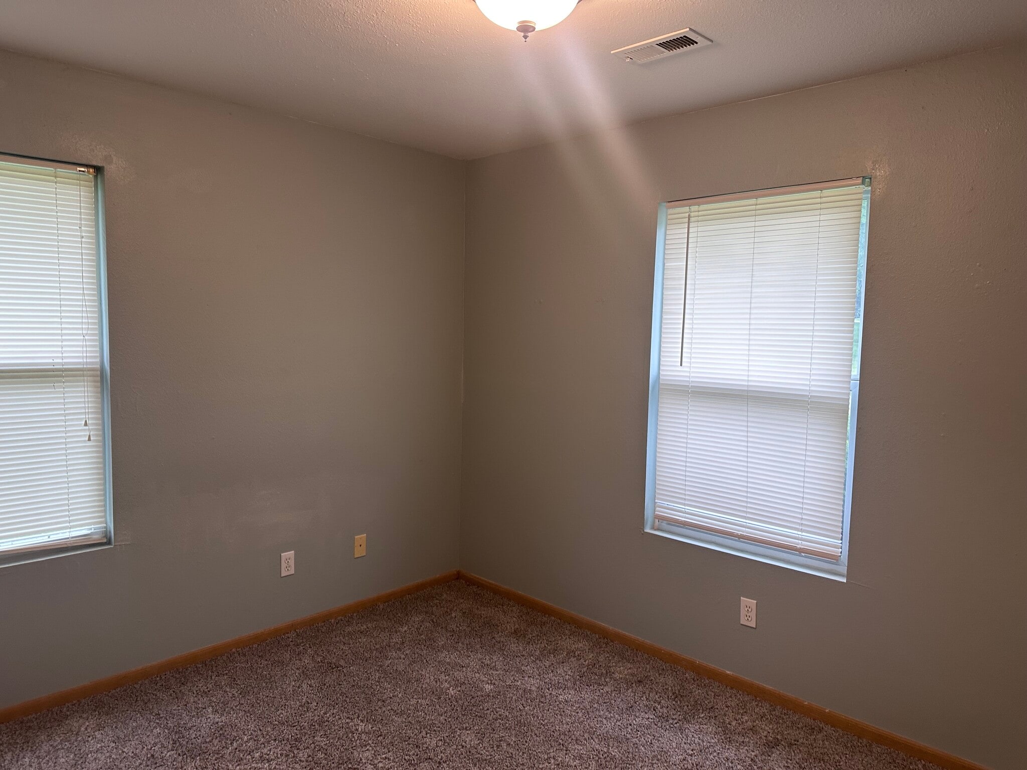 Second bedroom with 2 windows - 201 & 203 Walker