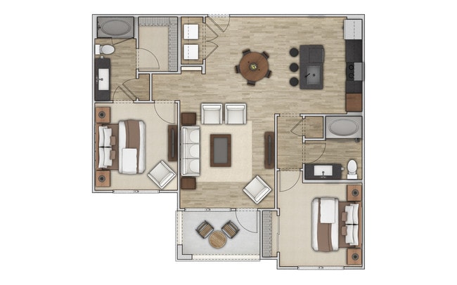 Floorplan - Messina Luxury Apartments