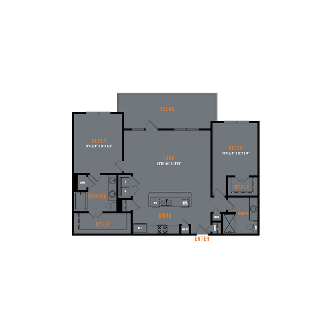 Floorplan - Lenox SoCo