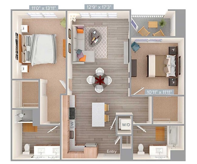 Floorplan - Avalon Princeton