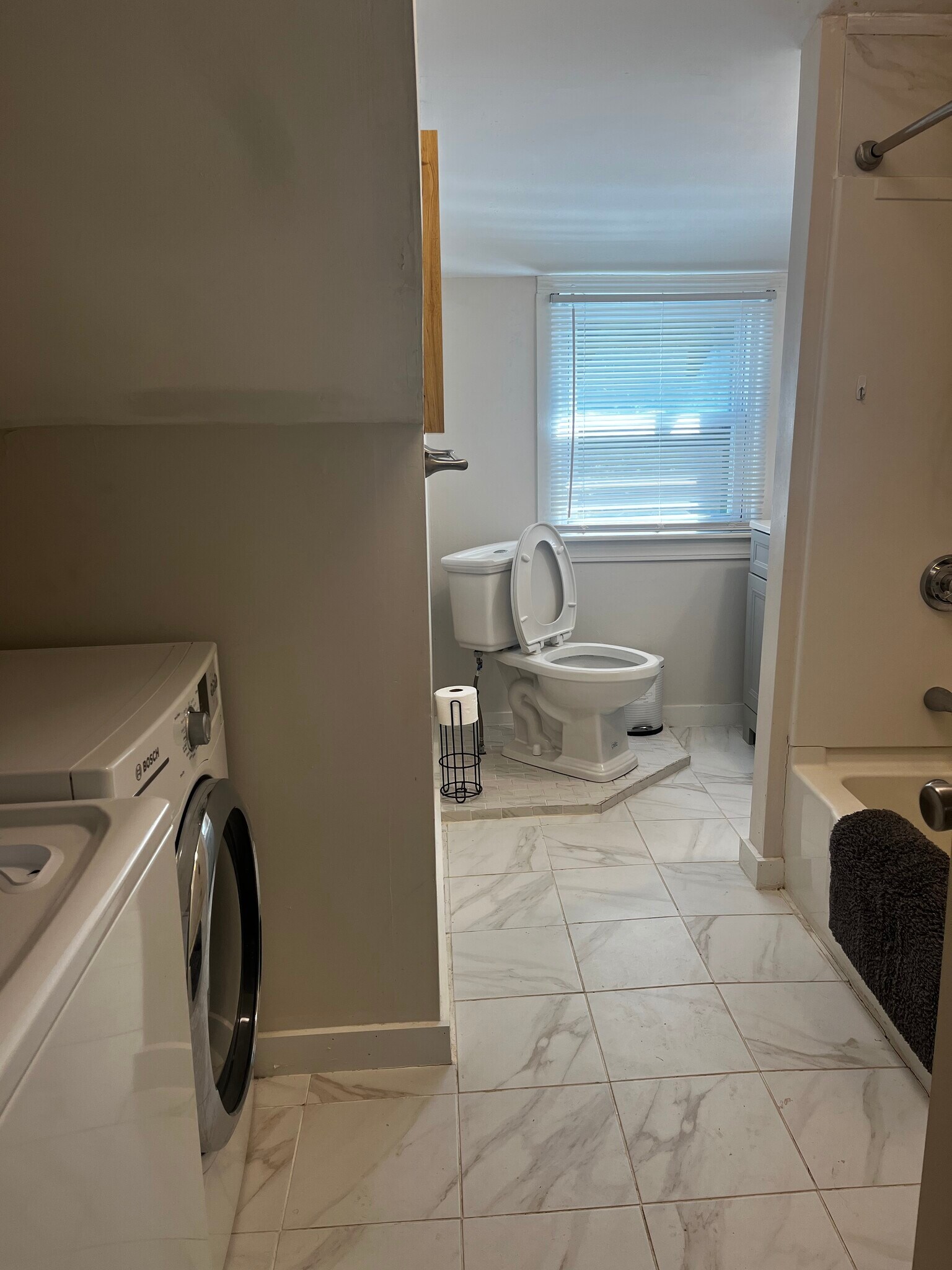 Spacious tile bath & shower LED lights , - 142 Page Rd