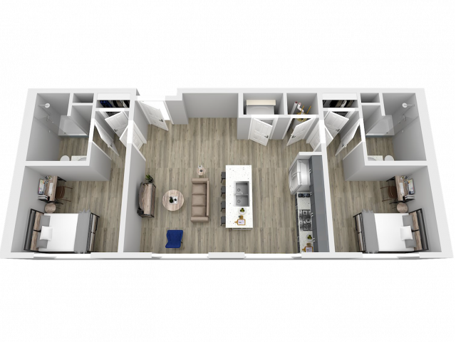 3D image of Floor Plan - 320 West Mag