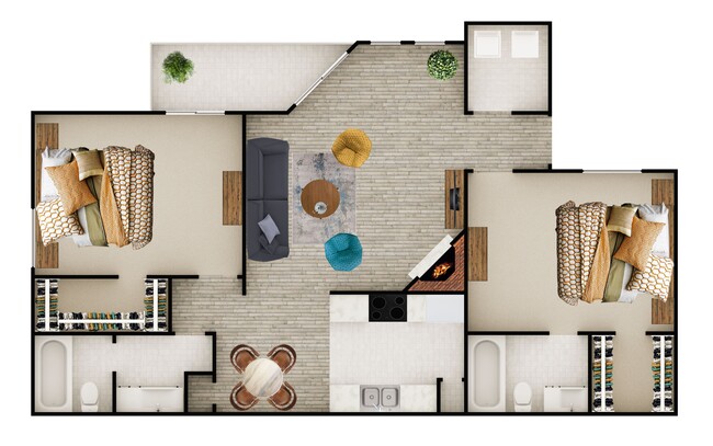 Floorplan - The Place at Barker Cypress - 1822