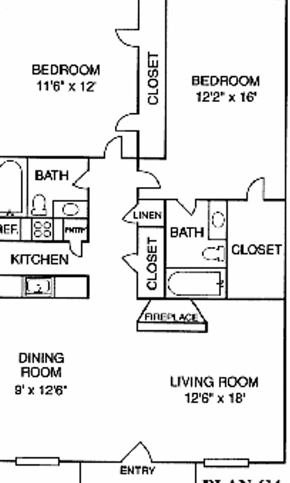 2BR/2BA - Yorktown