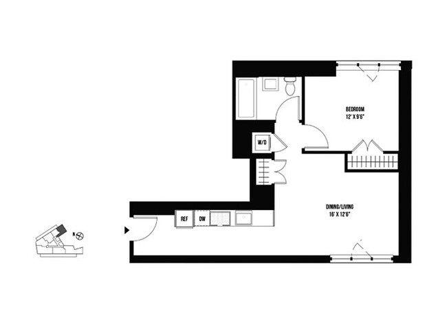 Floorplan - 1 Flatbush