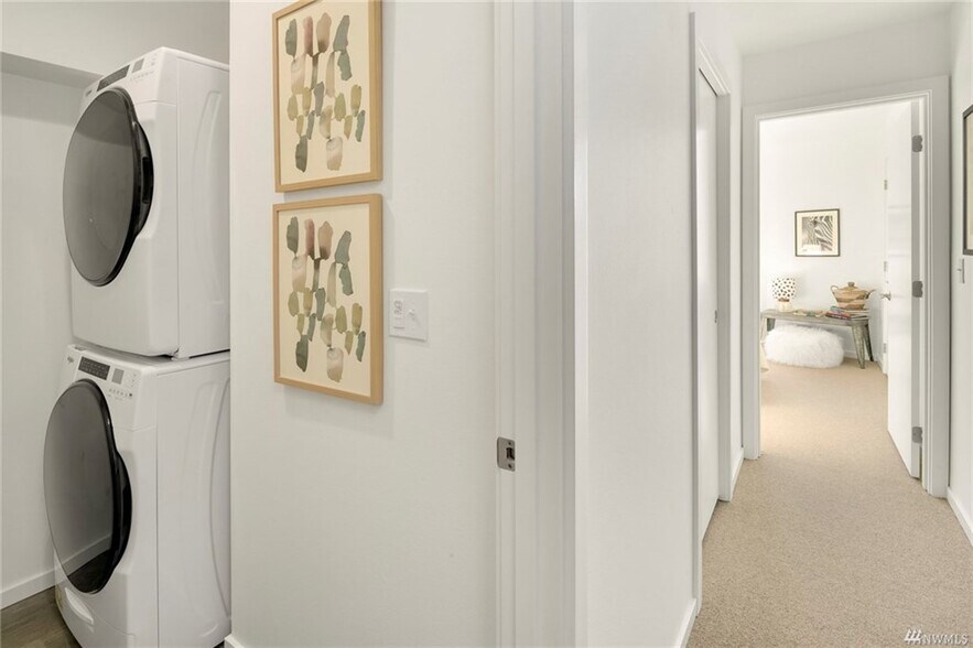 Washer/Dryer share third floor with minor bedrooms and shared bath. - 818 N 47th St