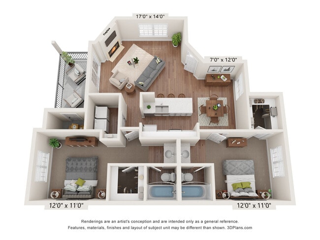 Floorplan - Dixon at Stonegate