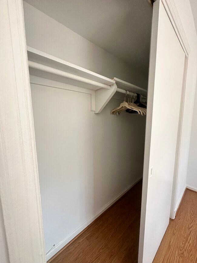 Closet plus lots of additional storage space downstairs - 9308 Cedar Ln