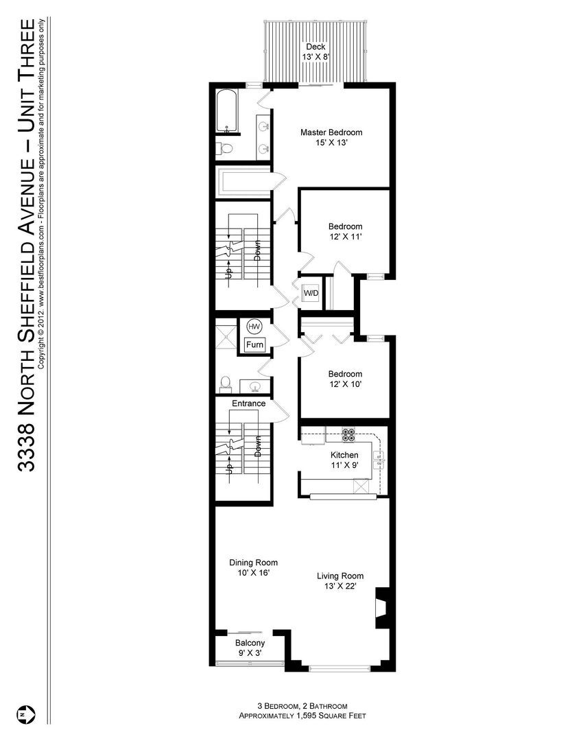 Building Photo - 3338 N Sheffield Ave