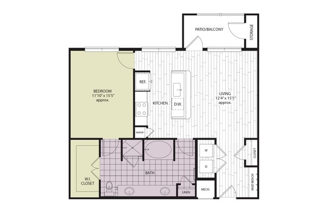 Floorplan - The Mitchell at Woodmill Creek