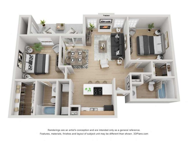 Floorplan - Barstow Lincoln Oaks