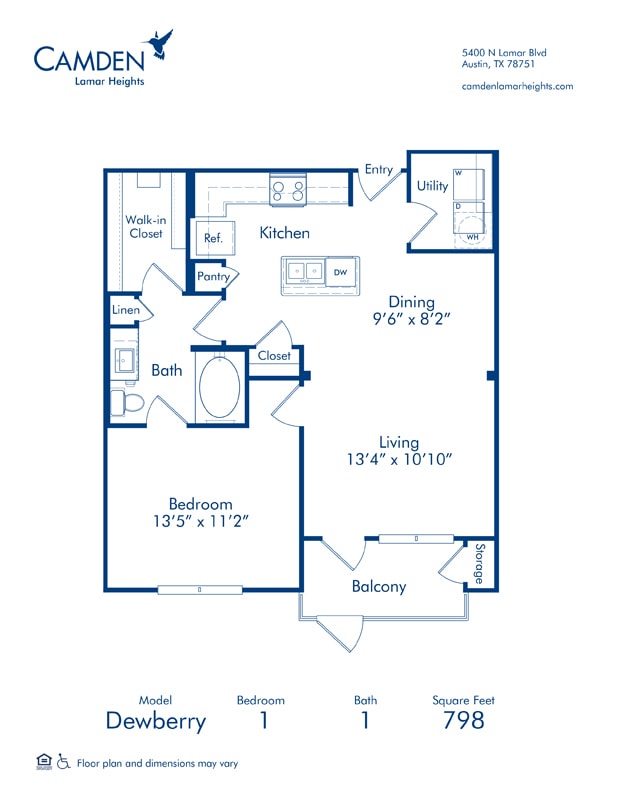 Floorplan - Camden Lamar Heights