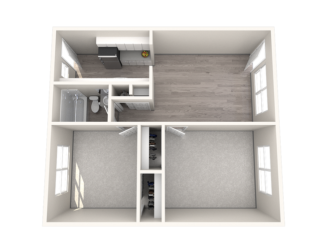 2x1 A - The Den at Hunting Lodge