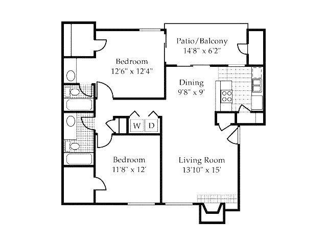 Floorplan - Bristol Apartment Living