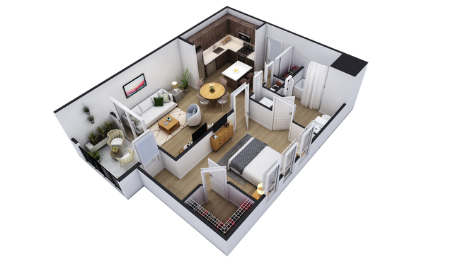 Floorplan - Triana Apartments