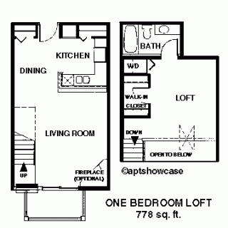 Floorplan - Gateway Terrace Apartments