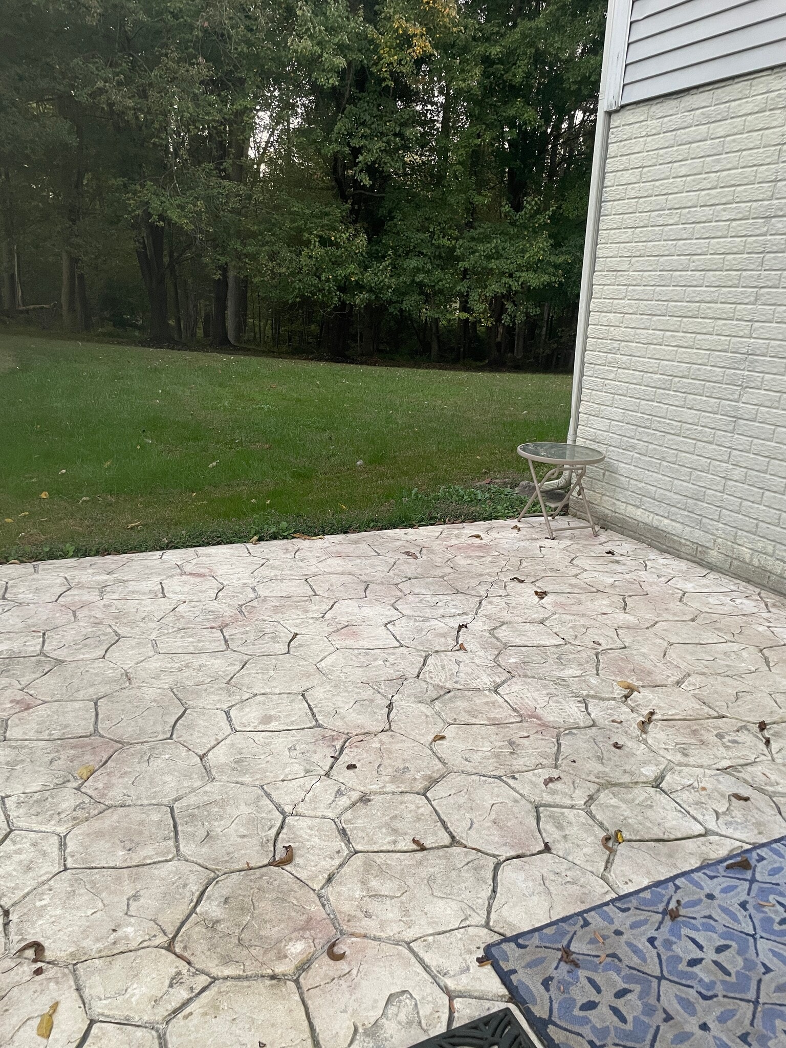 private patio - 249 Amberleigh Dr