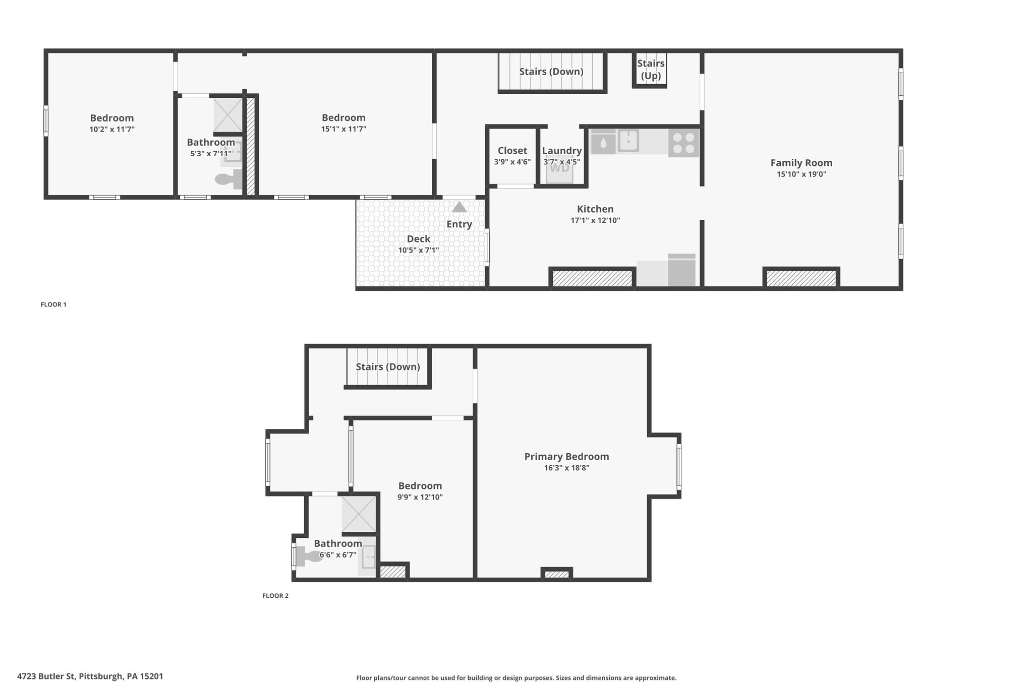 Floor Plan - 4723 Butler St