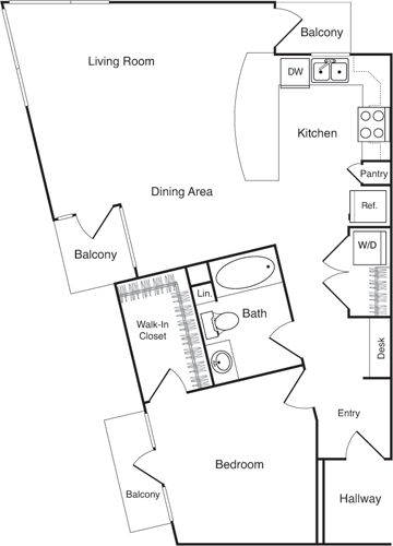 Floorplan - Parc on Powell