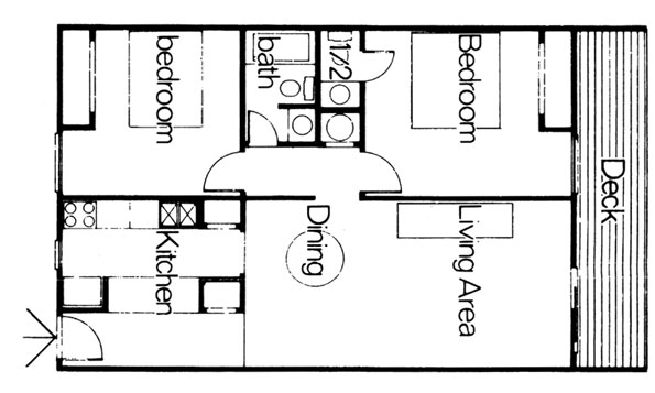 2BR/1.5BA - Pepper Tree Apartments