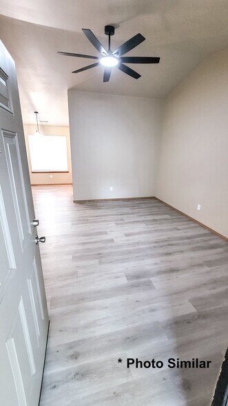 Living room (view from front door) - 205 S Dewey Ave