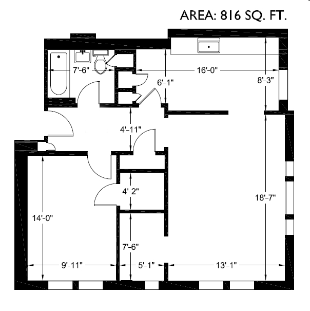 1BR/1BA - Roy Vue Apartments