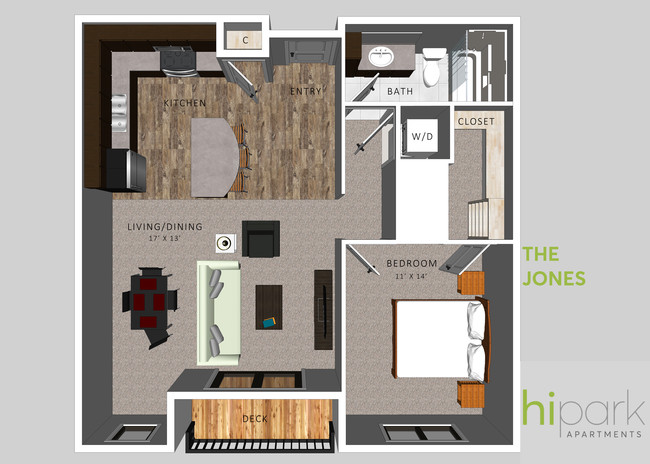 Floorplan - HiPark - FrontNine